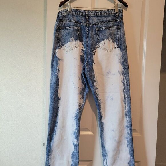 Misslook denim size 2xl  with whiteness and raggedness. - Picture 5 of 11